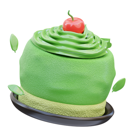 Mousse Cake 3D Icon