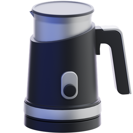 Mousseur à lait sur pied  3D Icon