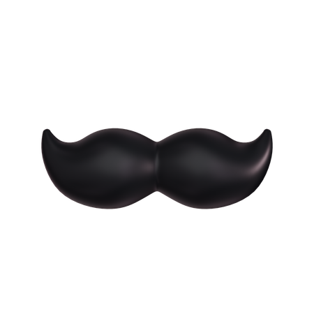 Moustache  3D Icon