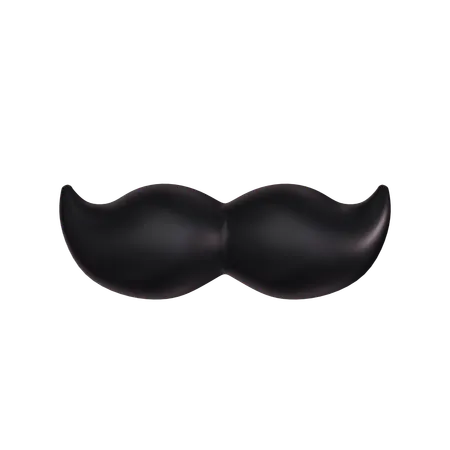 Moustache  3D Icon