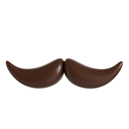 Moustache  3D Icon