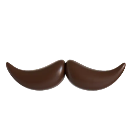 Moustache  3D Icon