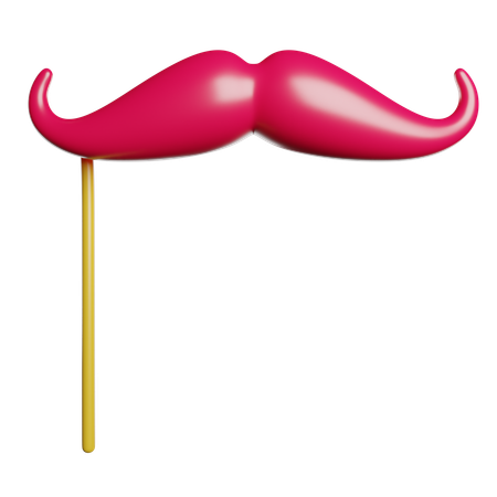 Moustache  3D Icon