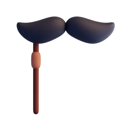 Moustache  3D Icon