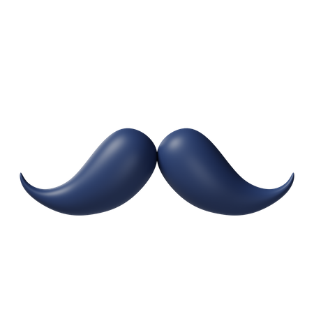 Moustache  3D Icon