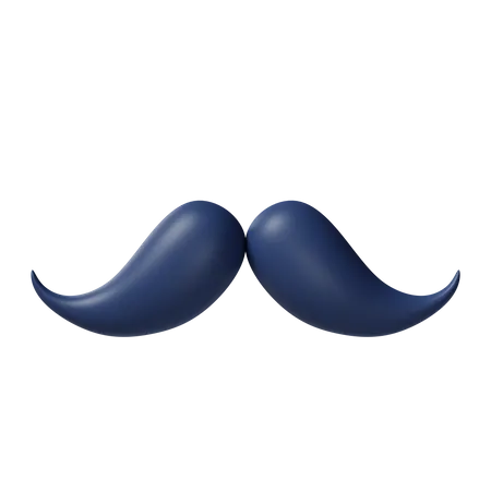 Moustache  3D Icon