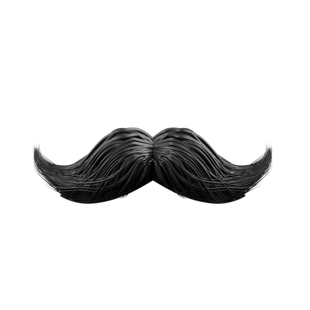 Moustache  3D Icon