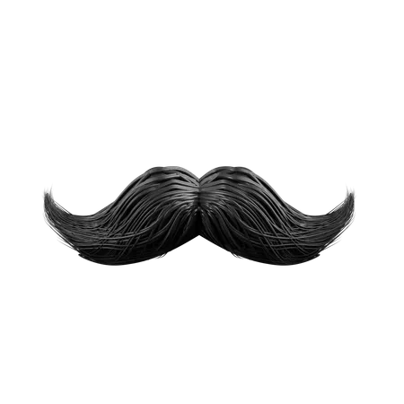 Moustache  3D Icon