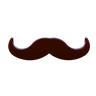 moustache 3d logo
