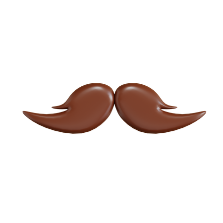 Moustache  3D Icon