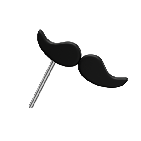 Moustache Mask  3D Icon