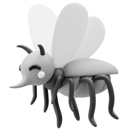 Moustique  3D Icon