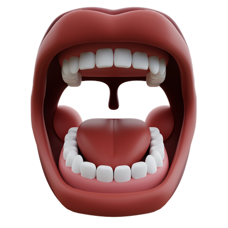 Mouth  3D Icon