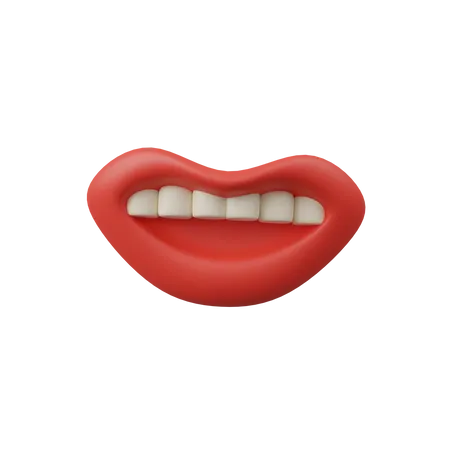 Mouth  3D Icon