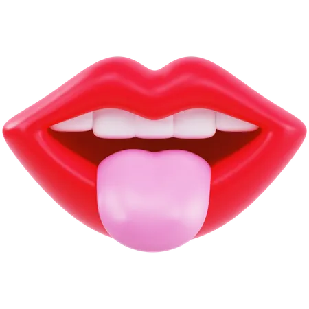 Mouth  3D Icon