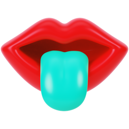 Mouth  3D Icon