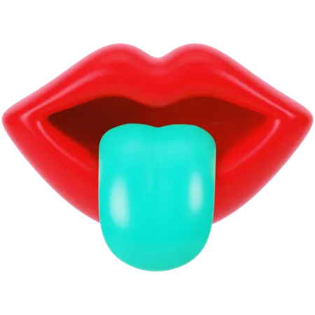 Mouth  3D Icon