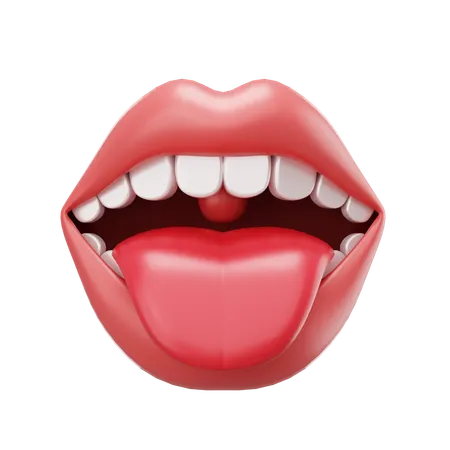 Mouth  3D Icon