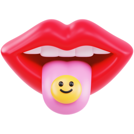 Mouth  3D Icon
