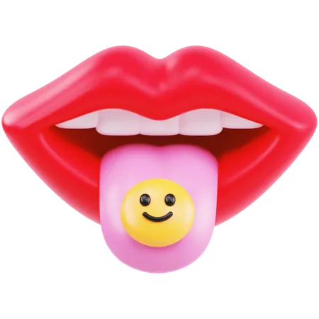 Mouth  3D Icon