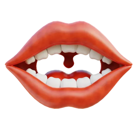 Mouth  3D Icon