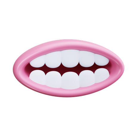 Mouth  3D Icon