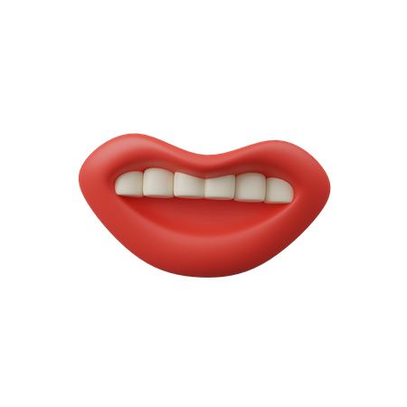 Mouth  3D Icon