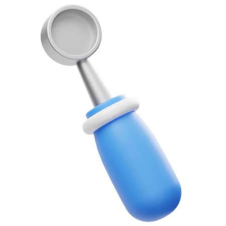 Mouth Mirror  3D Icon