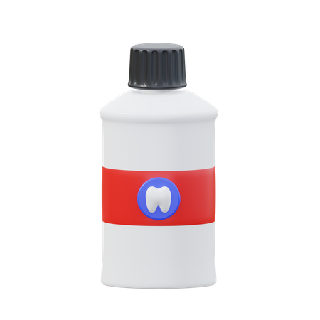 Mouth Wash  3D Icon