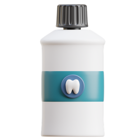 Mouth Wash  3D Icon