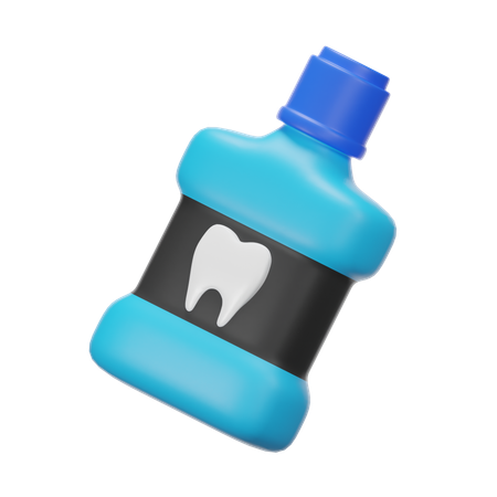 Mouth Wash  3D Icon