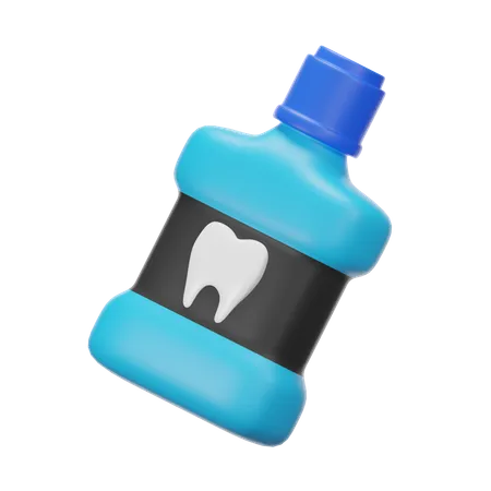 Mouth Wash  3D Icon