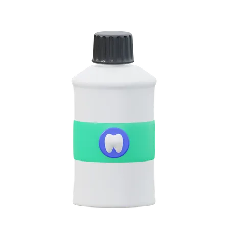 Mouth Wash  3D Icon