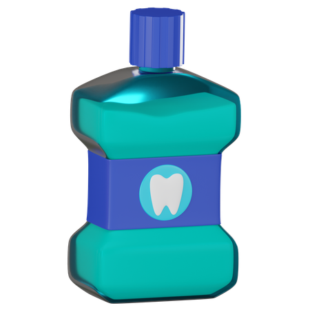 Mouth Wash  3D Icon