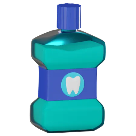 Mouth Wash  3D Icon