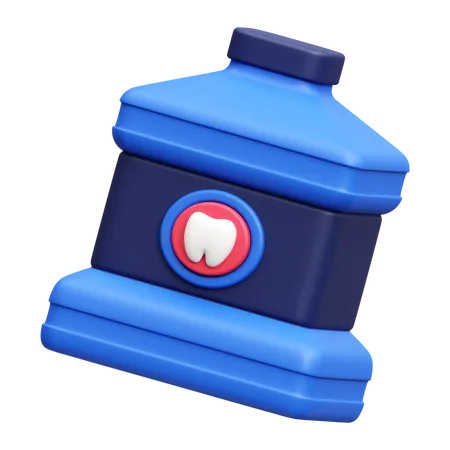 Mouth Wash  3D Icon