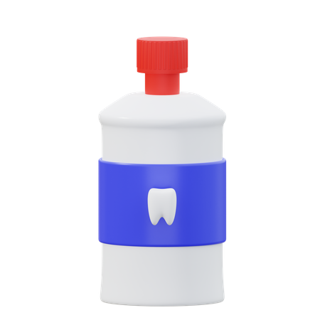 Mouth Wash  3D Icon