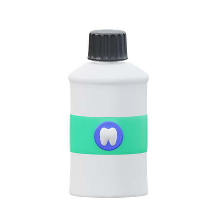 Mouth Wash  3D Icon
