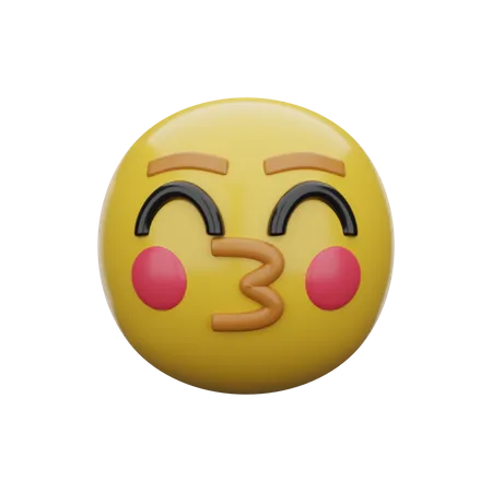 Mouth Whistle  3D Emoji