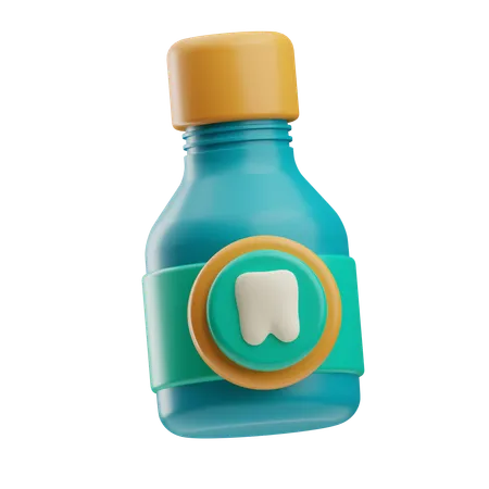 Mouthwash  3D Icon