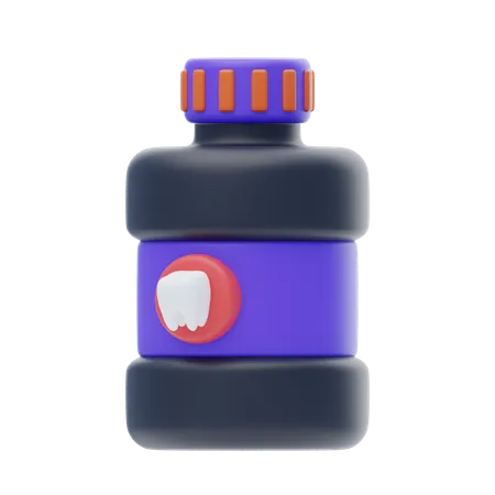 Mouthwash  3D Icon