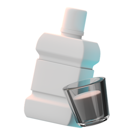 Mouthwash  3D Icon