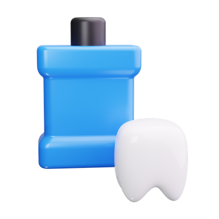 Mouthwash  3D Icon