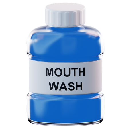 Mouthwash  3D Icon