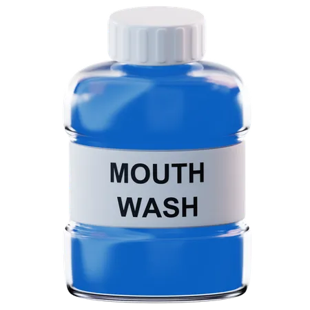 Mouthwash  3D Icon