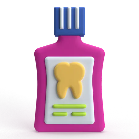 Mouthwash  3D Icon