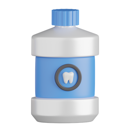 Mouthwash  3D Icon