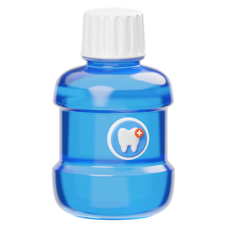 Mouthwash  3D Icon