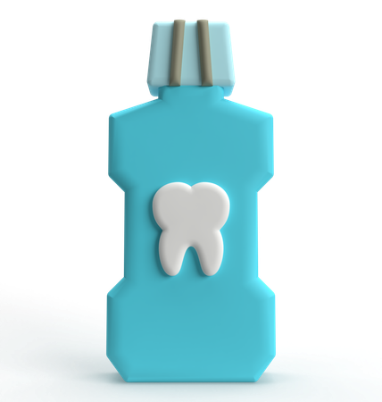 Mouthwash  3D Icon