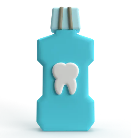 Mouthwash  3D Icon